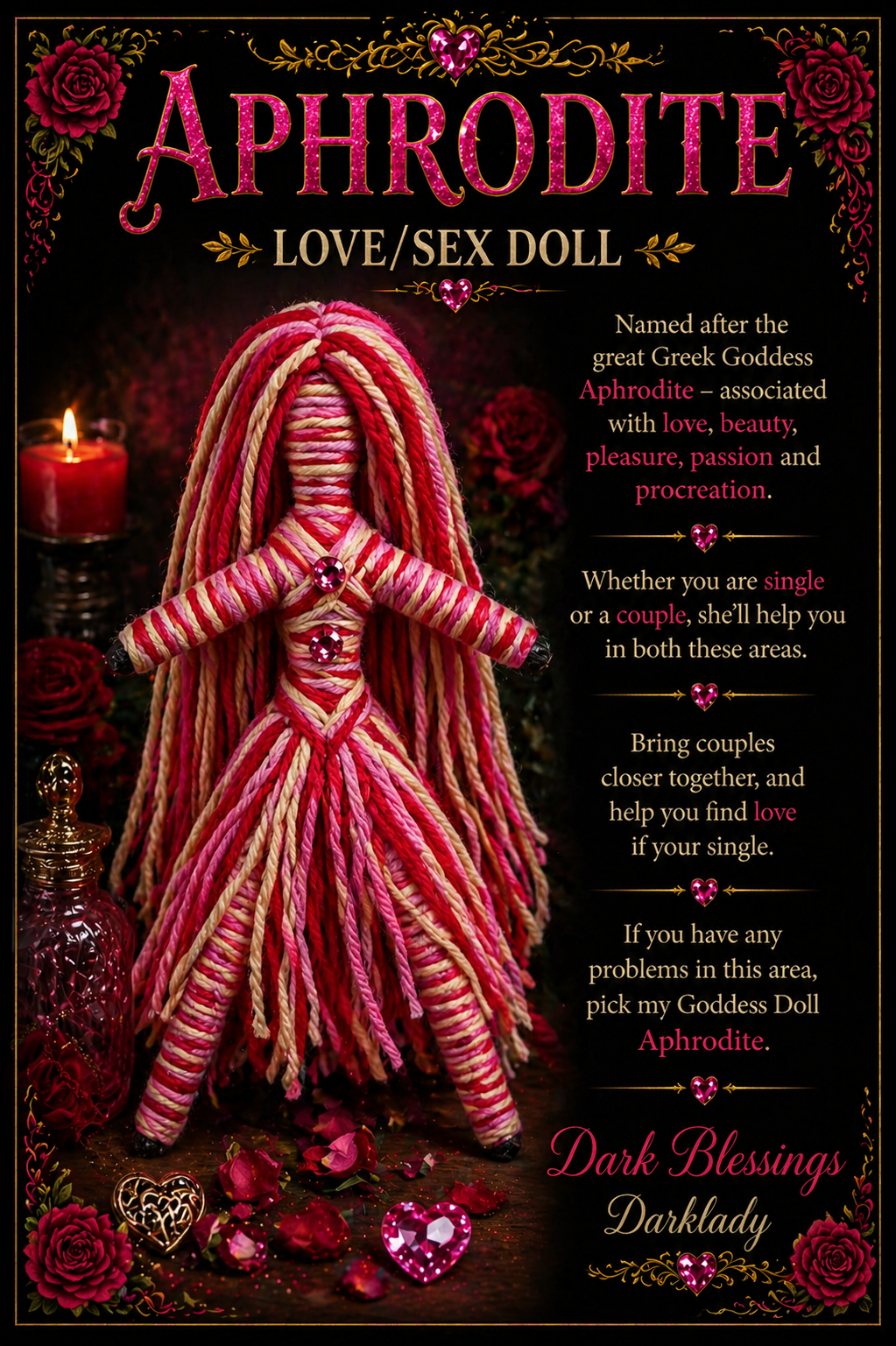Aphrodite ~ Love/Sex Doll | D.L. Spirit Dolls